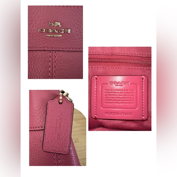 Coach Shoulder Bag in Rose Pink - Picture 10 of 12